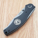 Case XX Harley TecX Framelock Folding Knife 2.88" 440 Steel Blade G10 Handle 52196