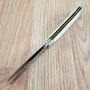 Case XX Korean War Pocket Knife Stainless Steel Blades Natural Bone Handle 50951