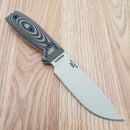 ESEE Model 4 Fixed Knife 4.5" Desert Tan Powder Coated 1095HC Steel Blade Black And Coyote Brown 3D Machined G10 Handle 4PDT005