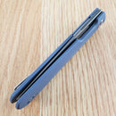 Bestech Knives Bestechman Dundee Linerlock Folding Knife 3.5" D2 Tool Steel Blade Blue-Gray G10 Handle