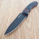 Rough Ryder Neck Fixed Knife 3" 3Cr13 Steel Full Tang Blade Black G10 Handle