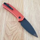 Civivi Qubit Folding Knife 3" Black 14C28N Sandvik Steel Blade Aluminum Handle