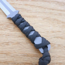 Condor Neck Gladius Fixed Knife 3.14" 1075HC Steel Blade Wrapped Paracord Handle