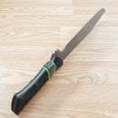 Schrade LeROY Fixed Knife 10.37" 8Cr13MoV Steel Full Blade Black TPR Handle