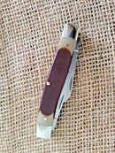 Schrade Old Timer Senior Stockman Pocket Knife Stainless Blades Delrin Handle