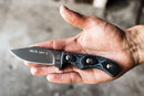 TOPS Delta Unit 3 Fixed Knife 3.5" 1095HC Steel Hunter's Point Blade G10 Handle