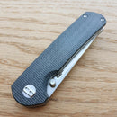 Bestech Knives Sledgehammer Folding Knife 3" D2 Tool Steel Blade Black Micarta Handle