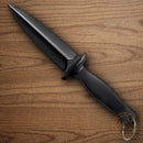Cold Steel FGX Boot I Fixed Trainer Knife 5" Grivory Blade Black Rubber Handle