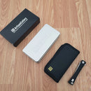 Artisan Waistline Liner Folding Knife 4" Bohler M390 Steel Blade Titanium Handle