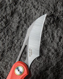 Bestech Knives Bihai Linerlock Folding Knife 2.13" 14C28N Steel Blade Red G10 Handle