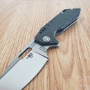 Bestech Knives Shodan Folding Knife 3.88" S35VN Steel Blade Carbon Fiber/Titanium Handle