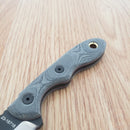 TOPS Mini Scandi Fixed Knife 2.75" 1095HC Steel Full Tang Blade Micarta Handle
