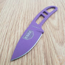 ESEE Candiru Fixed Knife 2" Purple Powder Coated 1095HC Steel Drop Point Blade One Piece Skeletonized Construction CANPURP