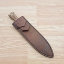 Condor African Bush Fixed Knife 7" 1075HC Carbon Steel Blade Micarta Handle