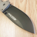 Cold Steel 4-Max Scout Lockback Folding Knife 4" AUS-10A Steel Blade Dark Earth Griv-Ex Handle