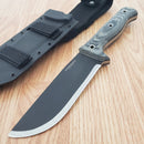 Condor Crotalus Fixed Knife 6.63" 1075HC Steel Full Tang Blade Micarta Handle