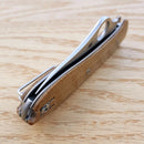 Spyderco SpyOpera Lockback Folding Knife 2.88" M390 Steel Blade Micarta Handle