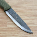 Condor Terrasaur Fixed Knife 4.13" 1095HC Steel Blade Green Polypropylene Handle