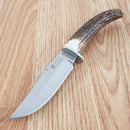 Joker Fixed Knife 4.25" Vanadium Molybdenum Steel Blade Stag Handle JKRCC71
