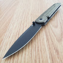 Artisan Sirius Linerlock Folding Knife 3.5" AR-RPM9 Steel Blade Micarta Handle