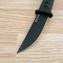 Cold Steel Kyoto II Fixed Knife 3.38" 8Cr13MoV Steel Blade Black Kray-Ex Handle