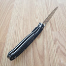 Spyderco Resilience Folding Knife 4.25" Part Serrated 8Cr13MoV Steel Blade FRN
