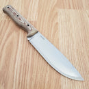 Condor Low Drag Fixed Knife 6.5" 1075HC Steel Full Blade Natural Micarta Handle