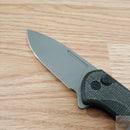 Civivi Conspirator Folding Knife 3.5" Nitro V Steel Blade Black Micarta Handle