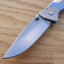 Case XX Tec X Tags-L Harley Folding Knife 2.375" Stainless Blade Stainless 52083