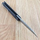Civivi Ki-V Plus Liner Folding Knife 2.5" Nitro-V Steel Blade Black G10 Handle