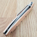 Kershaw Leek Assisted Folding Knife 3" CPM-154 Steel Blade Copper Handle 1660CU
