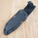 Cold Steel Razor Tek Fixed Knife 5" 4116 Steel Recurve Blade Black GFN Handle