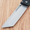 Cold Steel Large Voyager Folding Knife 4" AUS-10A Steel Blade Black Griv-Ex Handle