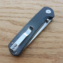 Bestech Knives Sledgehammer Folding Knife 3" D2 Tool Steel Blade Black Micarta Handle