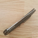 Al Mar Ultralight Eagle Folding Knife 4" 8Cr13MoV Steel Blade Black Black FRN Handle