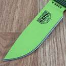 ESEE Model 4 Venom Fixed Knife 4.5" Powder Coated 1095HC Steel Full / Extended Tang Blade Machined Black And Green 3D Machined G10 Handle