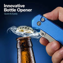 Civivi Qubit Folding Knife 3" 14C28N Sandvik Steel Blade Blue Aluminum Handle