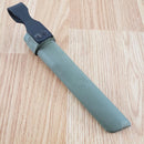 Condor Bushglider Fixed Knife 4.25" 1095HC Steel Full Blade OD Green Polypropylene Handle