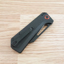 CJRB Ruffian Folding Knife 3.09" AR-RPM9 Steel Wharncliff Blade Black G10 Handle