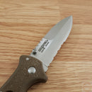 Cold Steel Gunsite Counter Folding Knife 4" AUS10A Steel Blade Griv-Ex Handle
