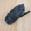 Case XX Tec X Harley Fixed Knife 3.5" Stainless Blade Black Textured GRN Handle 52162