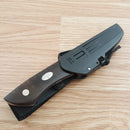Fallkniven Taiga Hunter Fixed Knife 3.5" Laminate Cobalt Steel Blade Wood Handle NTH1Z