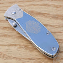 Case XX Tec X Tags-L Harley Folding Knife 2.375" Stainless Blade Stainless 52083