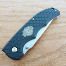 Case XX Harley Tec X Linerlock Folding Knife 3.5" Stainless Blade ABS Handle 52129