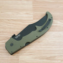 Cold Steel XL Espada Lockback Folding Knife 7.5" AUS-10A Steel Blade OD Green G10 Handle 62MGCODBK