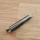 Case XX Trapper Rough Pocket Knife Stainless Blades Black Jigged Synthetic Handle 18221
