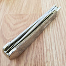 Case XX John Wayne Trapper Pocket Knife Stainless Steel Blades Curly Oak Handle 10703