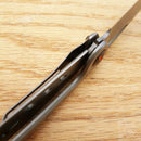 Case XX Harley Tec Framelock Folding Knife 2.63" Stainless Blade Stainless Handle 52163
