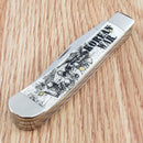 Case XX Korean War Pocket Knife Stainless Steel Blades Natural Bone Handle 50951