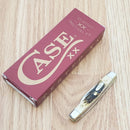 Case XX Cutlery Small Pocket Knife Stainless Steel Blades Genuine Stag Handle 00088